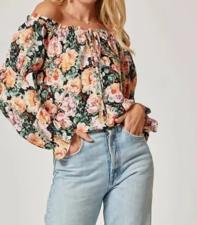 Andree By Unit - Floral Detail Top