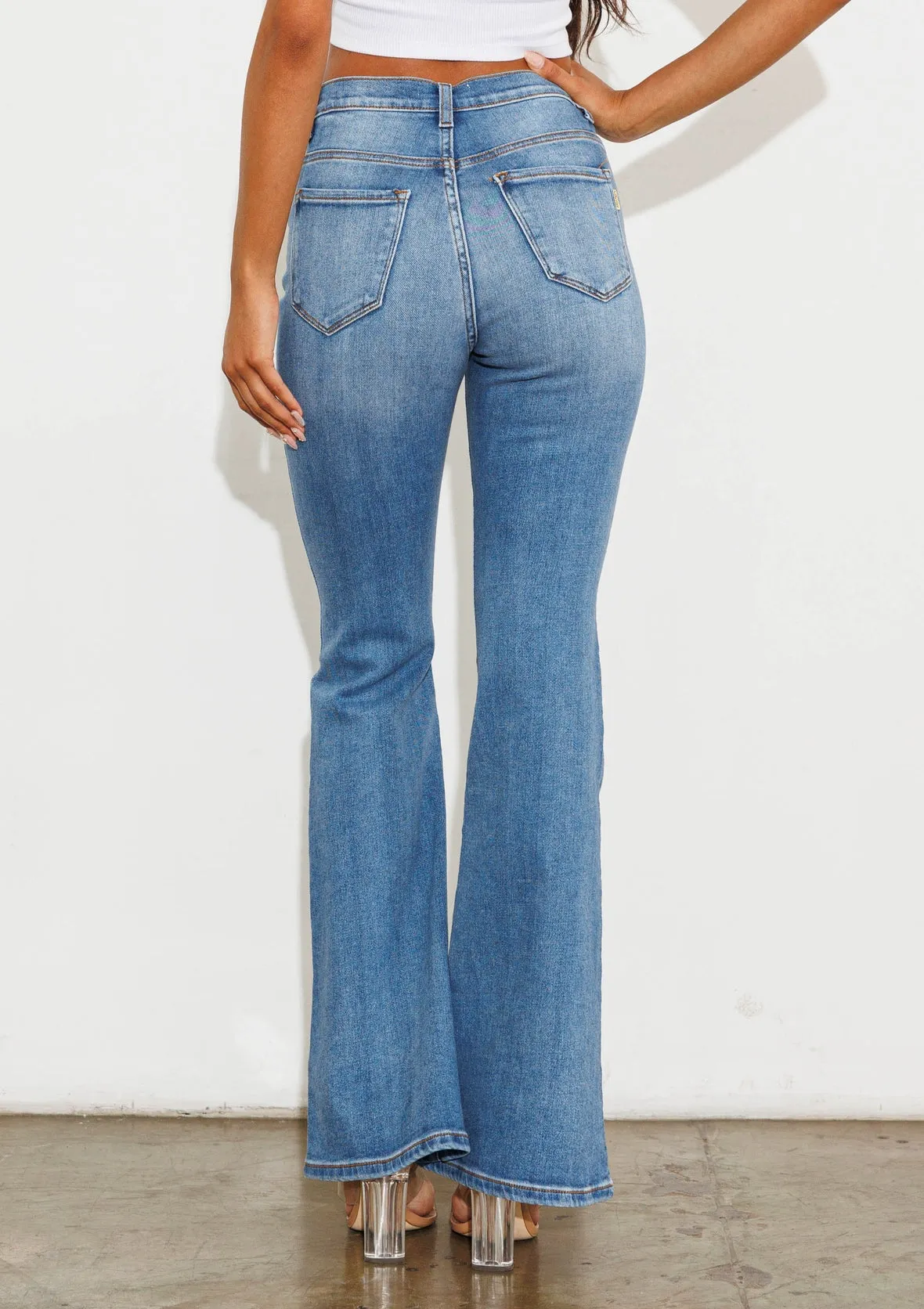 Calling My Name Bootcut Jeans - Vibrant MIU