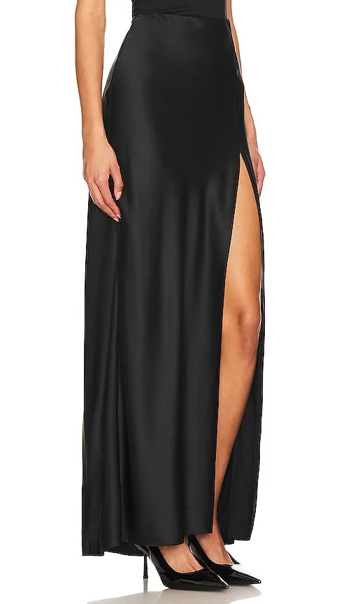 CAMI NYC Slit Skirt in Black