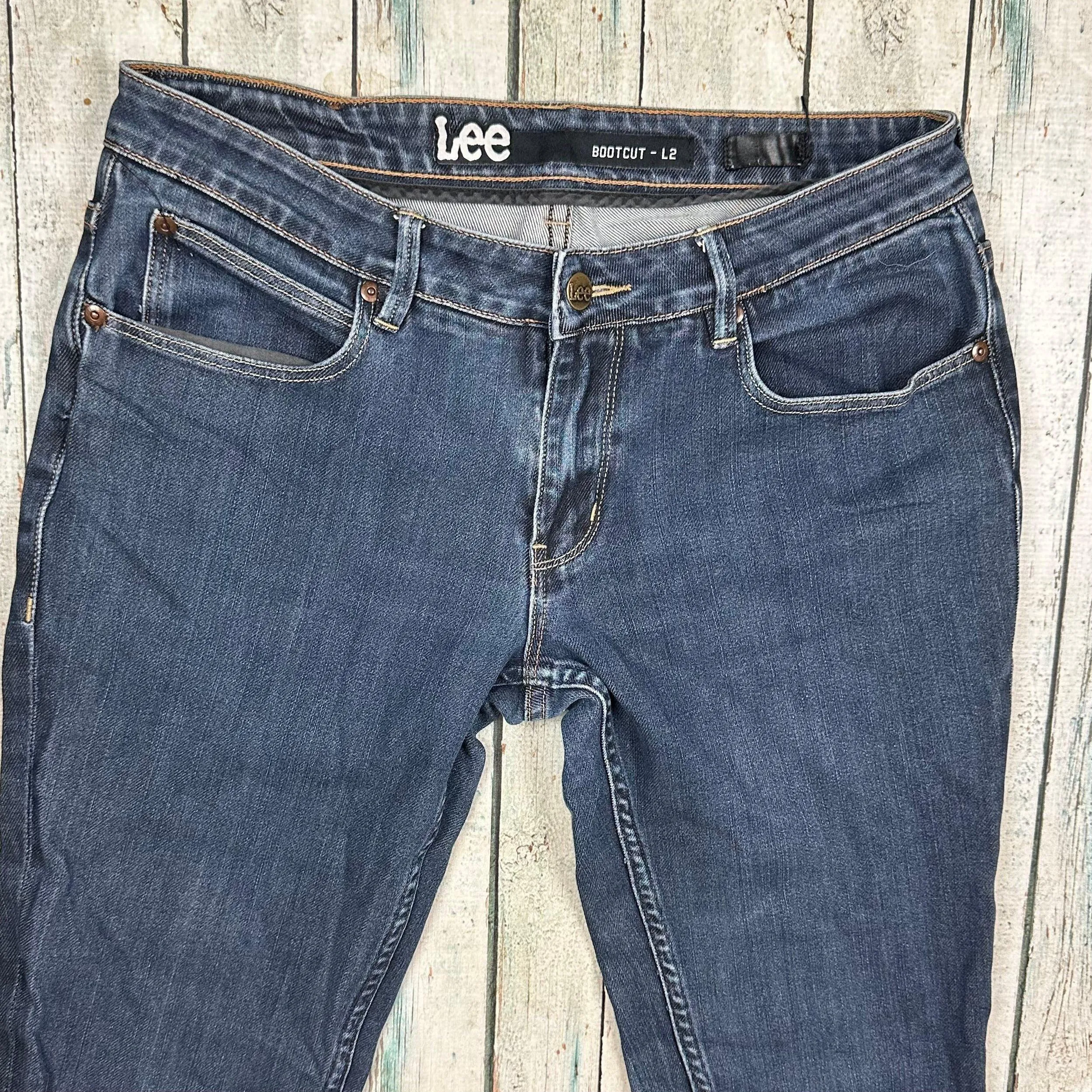 Lee Jeans Vintage Wash ' Bootcut L2 ' Stretch  Jeans- Size 12