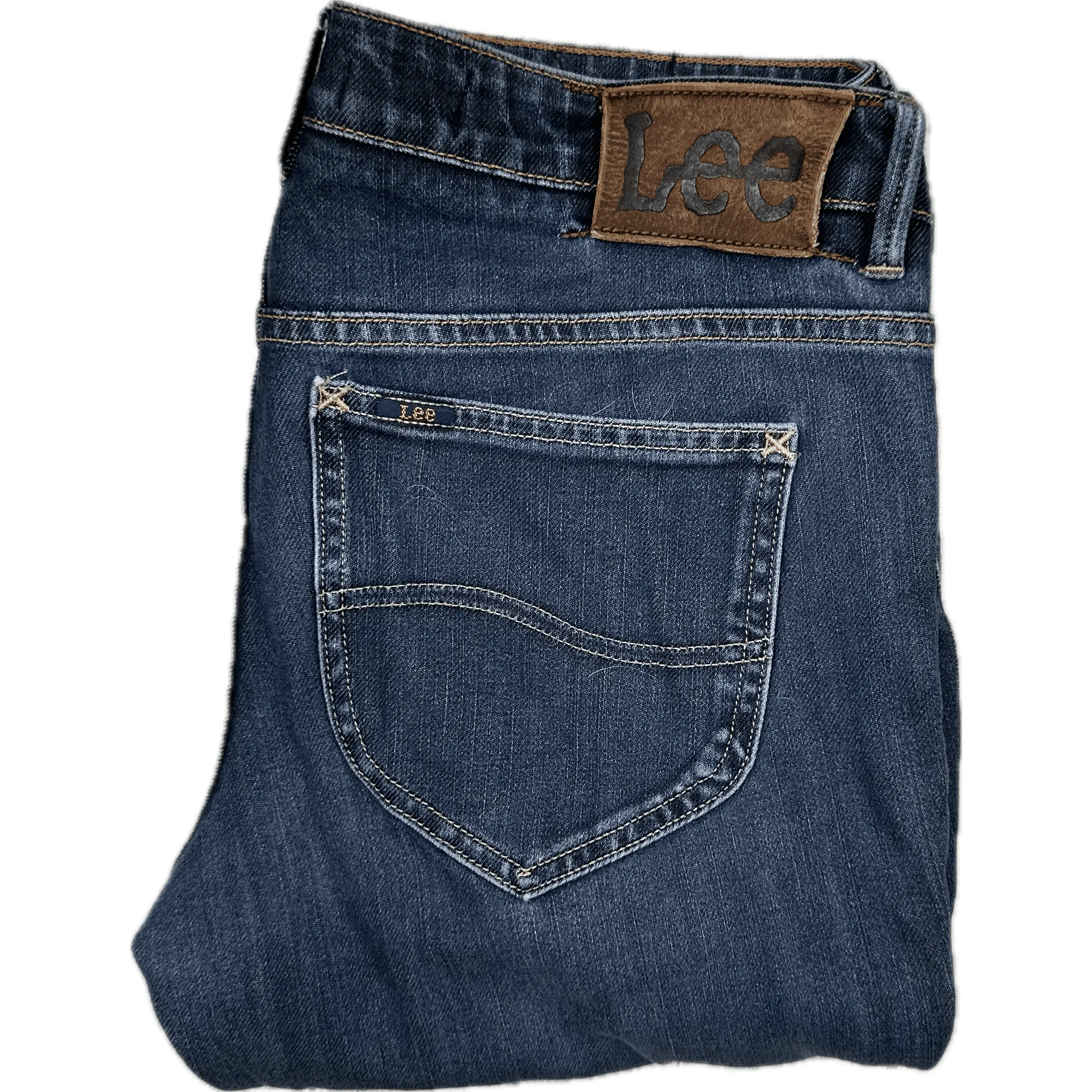 Lee Jeans Vintage Wash ' Bootcut L2 ' Stretch  Jeans- Size 12