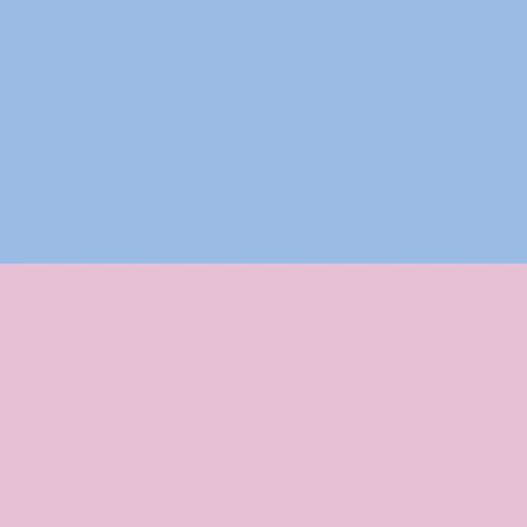 Petal / Sky Colorblock | Short Sleeve Pajamas