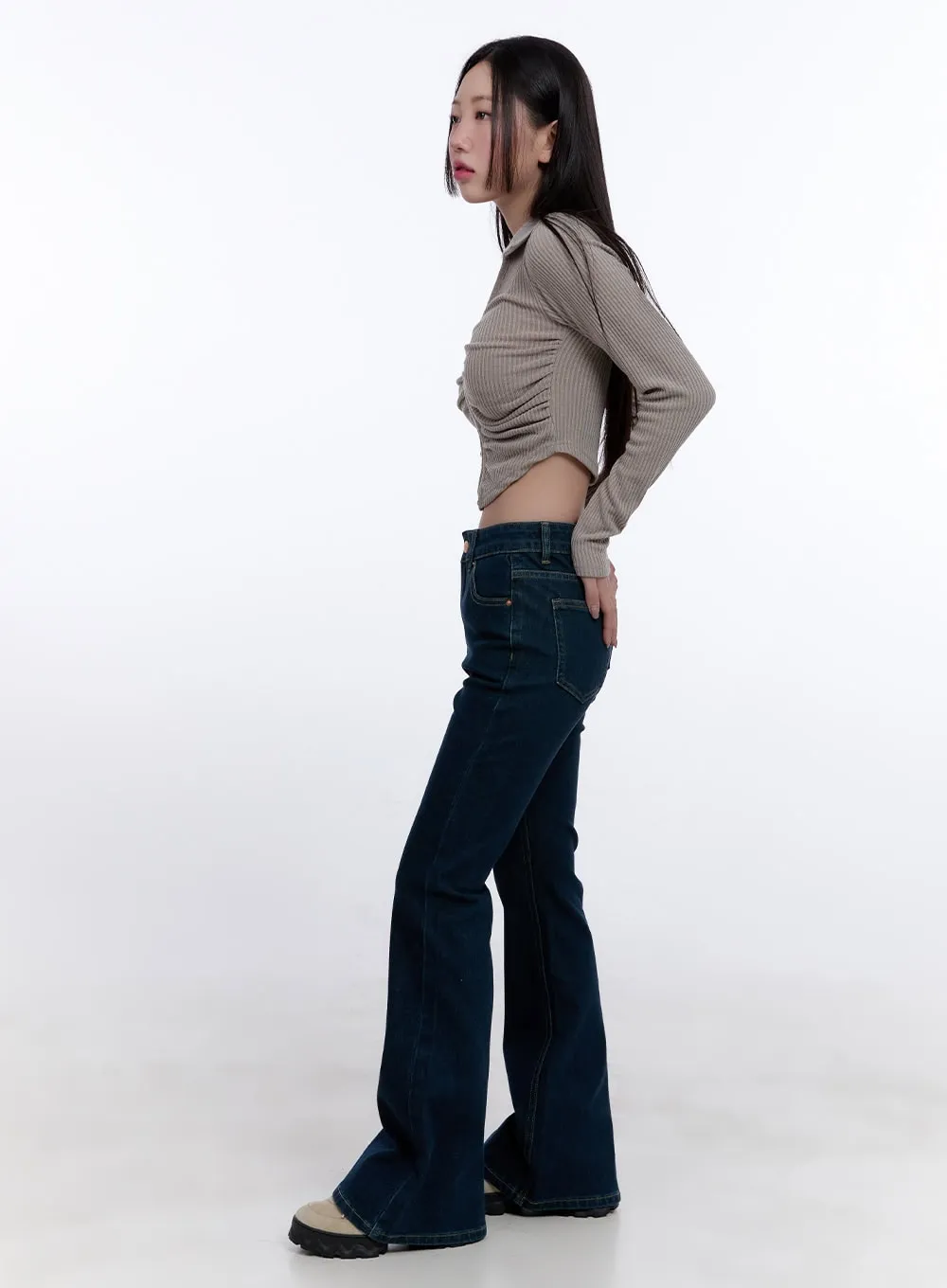 Tatiana Dark Bootcut Jeans CJ509