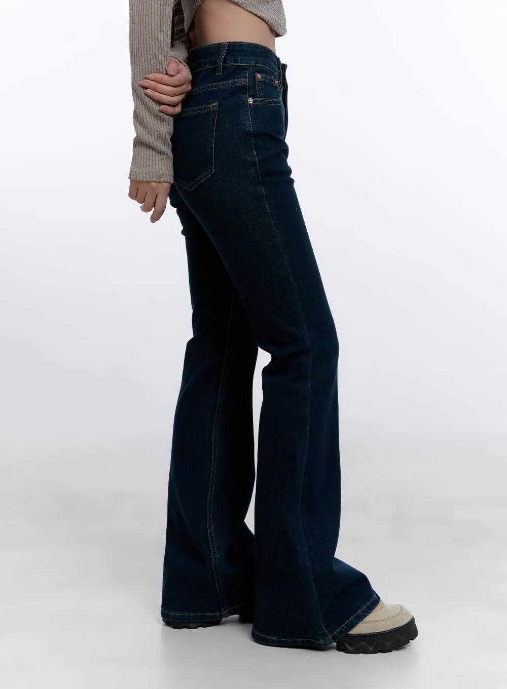 Tatiana Dark Bootcut Jeans CJ509