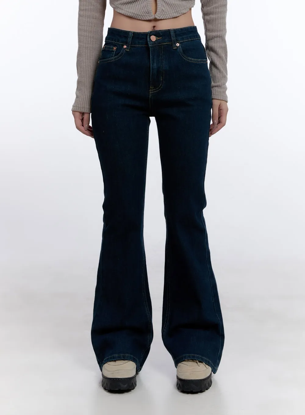 Tatiana Dark Bootcut Jeans CJ509
